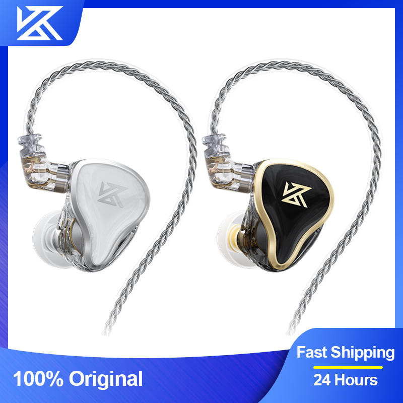 Audiophile Headphone Wired - KZ ZAS Metal Wired Earphone 16-Unit