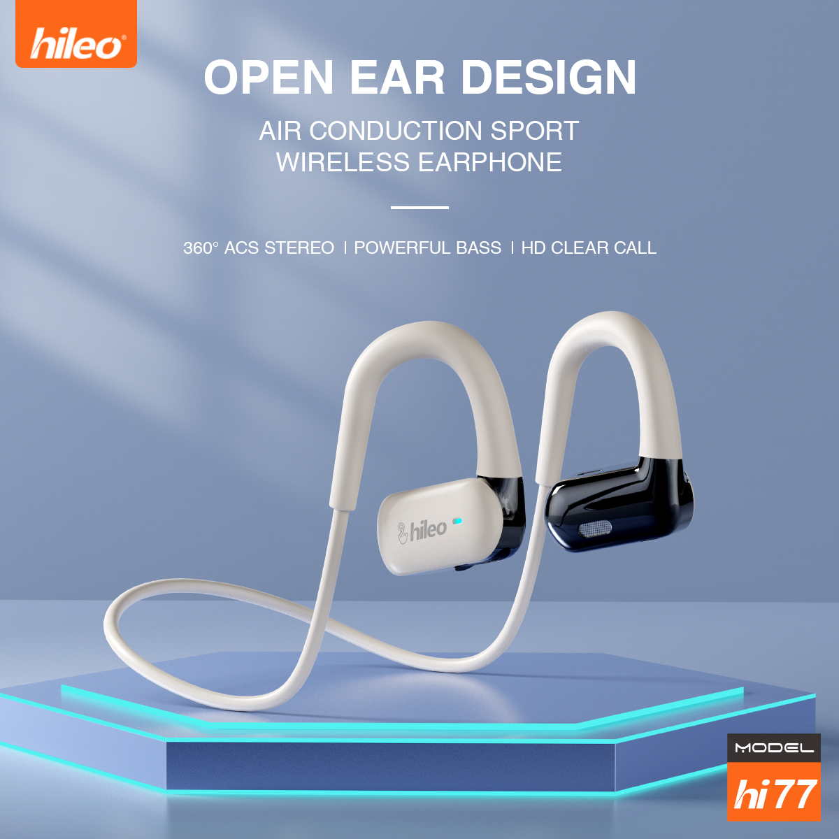 Sports Earphone Hook - Hileo Hi77 Speakers bluetooth wireless Ear