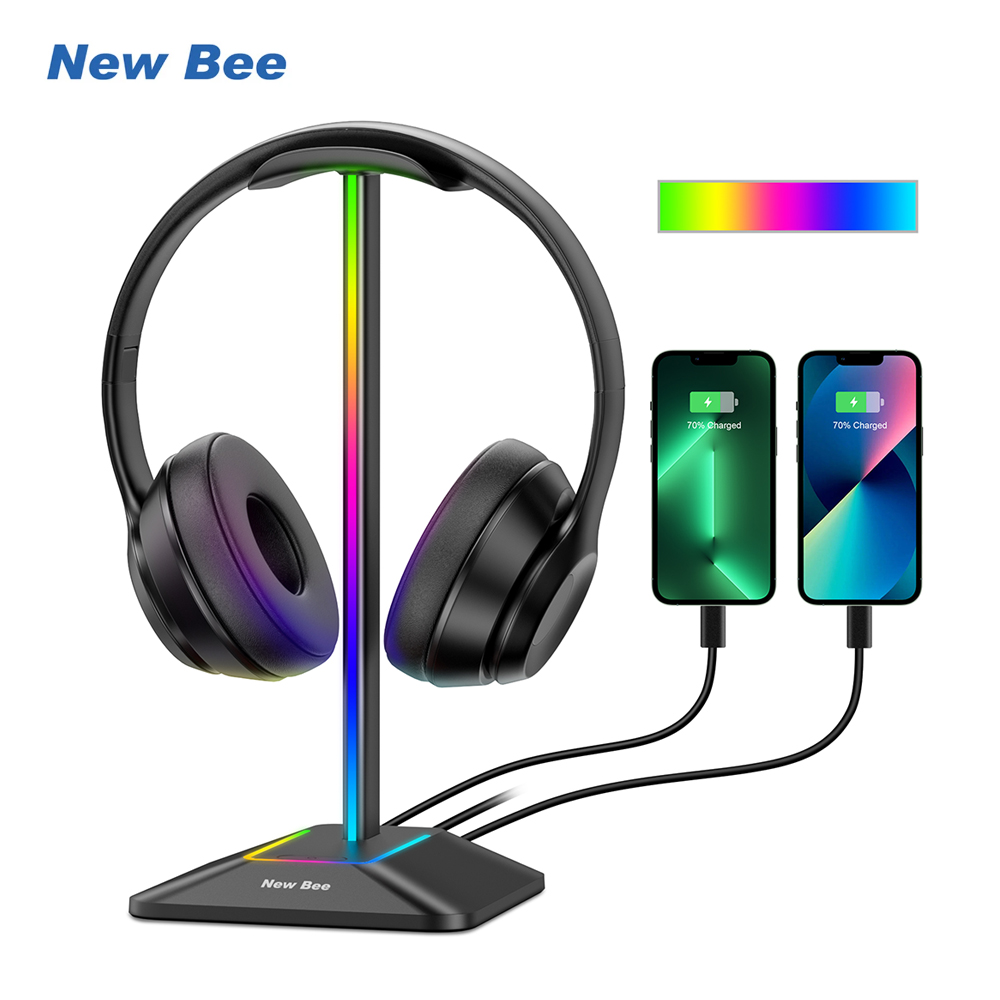 New Bee Z8 RGB Headphones Stan – Headphone Stand Desk Bewertung und Preis
