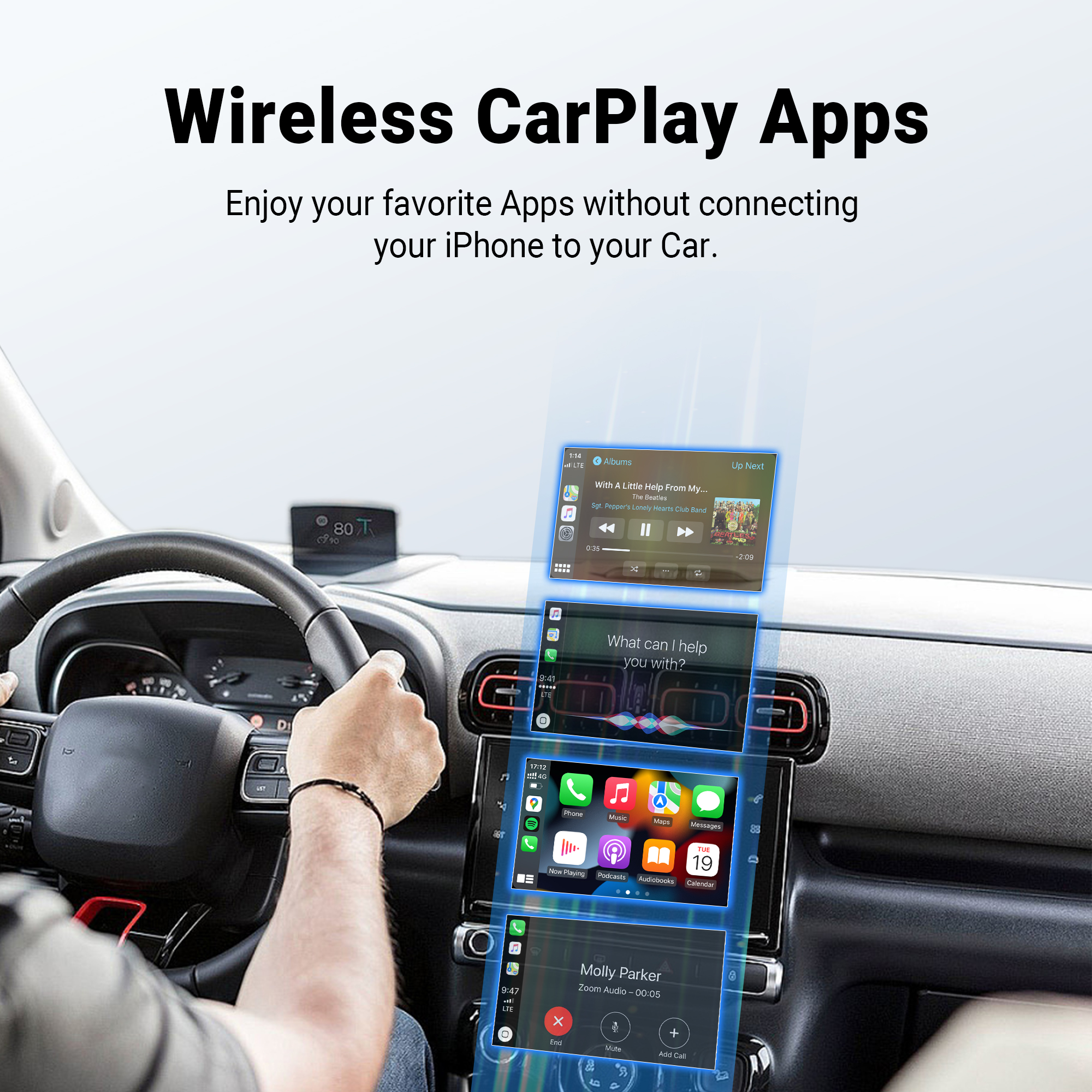 OTTOMOTION Mini Wireless CarPl – Bluetooth Adapter Receiver Bewertung und Preis