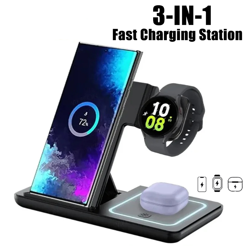 3 in 1 Wireless Charger Desk S – Usb C Earphone Bewertung und Preis