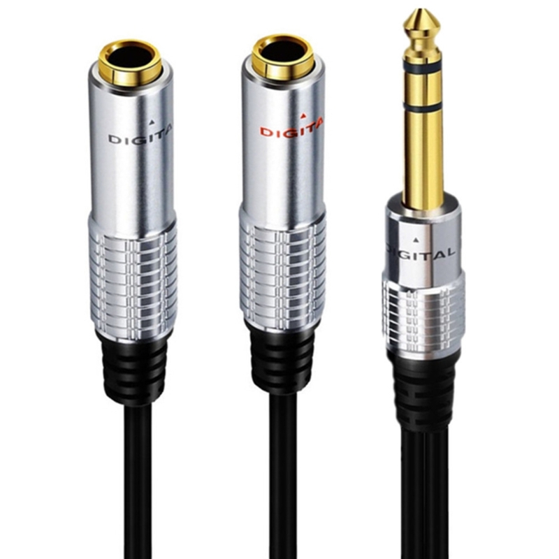 6.35mm 1/4 inch TRS Stereo to  – Audio Splitter Y Bewertung und Preis
