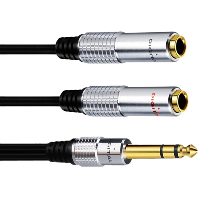 6.35mm 1/4 inch TRS Stereo to  – Audio Splitter Y Bewertung und Preis