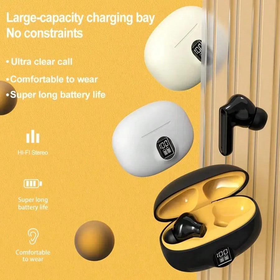 Wireless Earphones, Bluetooth  – Earbuds Charging Case Bewertung und Preis