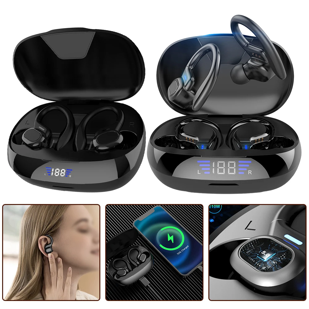 VV2 TWS Bluetooth Earphones Wi – Sports Earphone Hook Bewertung und Preis