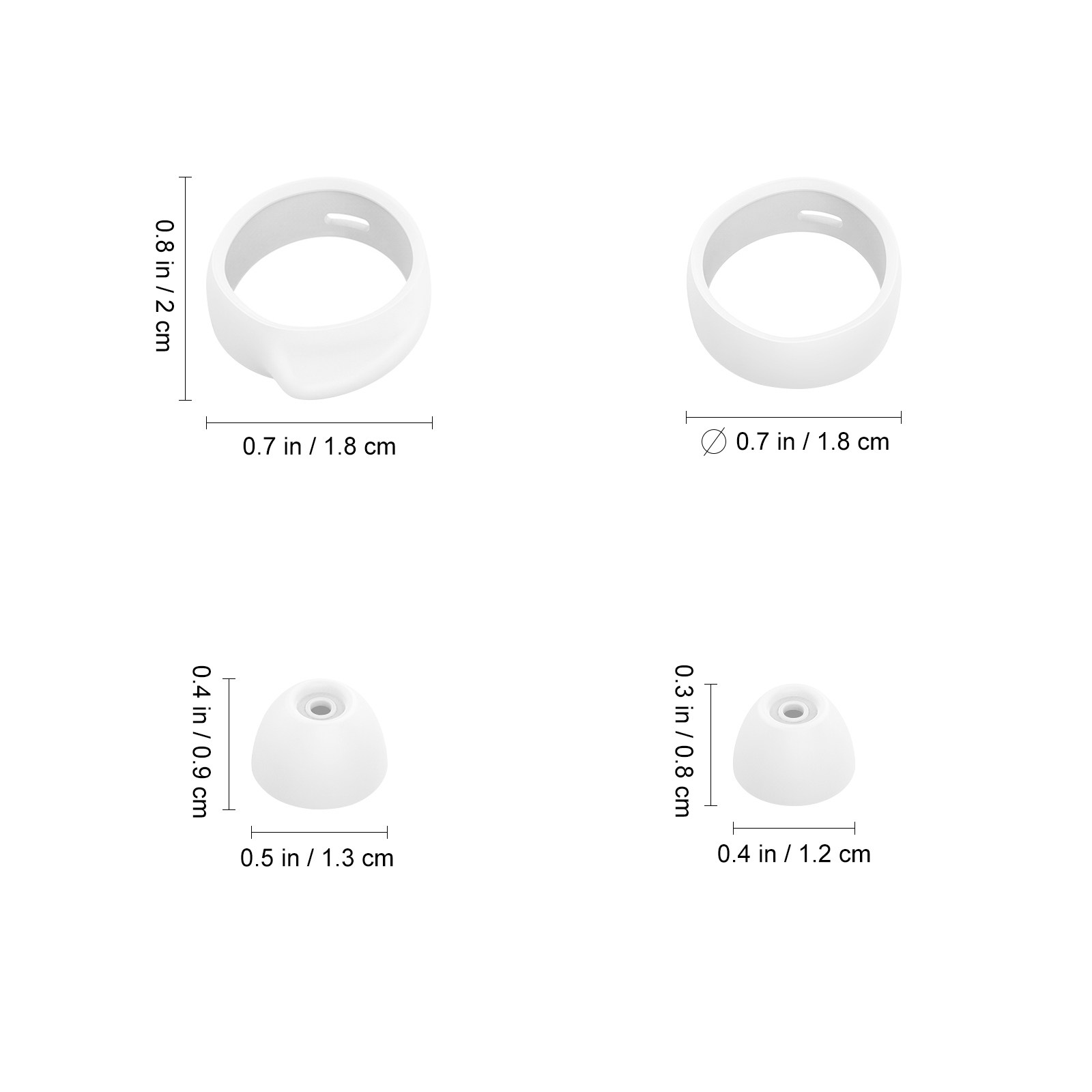 16Pcs Silicone Ear Tips Set fo – Silicone Ear Tip Replacement Bewertung und Preis