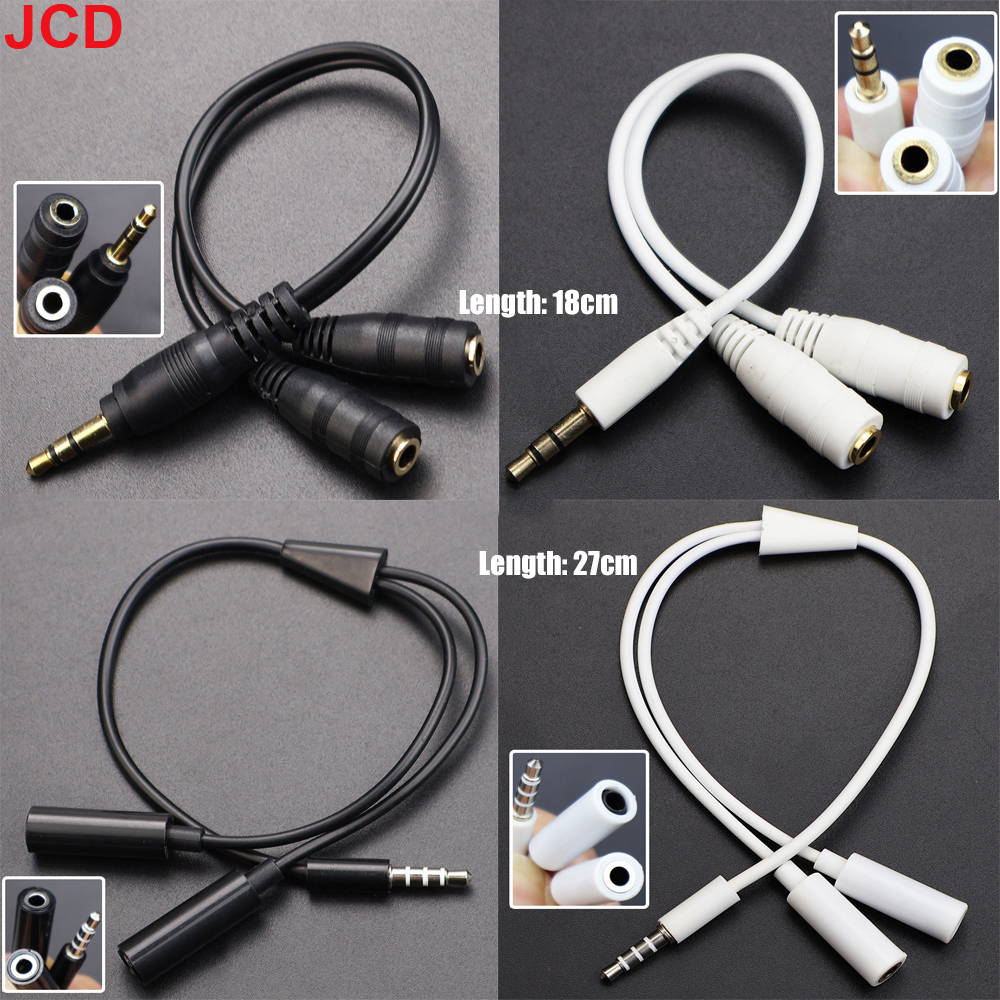 JCD 1Male to 2 Dual Female Y S – Earphone Splitter Jack Bewertung und Preis