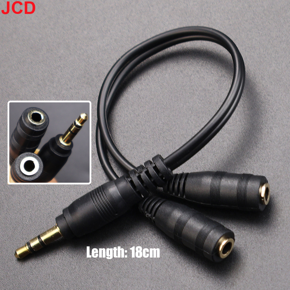 JCD 1Male to 2 Dual Female Y S – Earphone Splitter Jack Bewertung und Preis