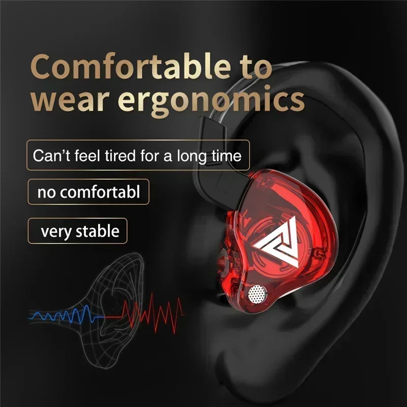 NEW QKZ AK6 Copper Driver HiFi – Wired Earphone Mic Bewertung und Preis