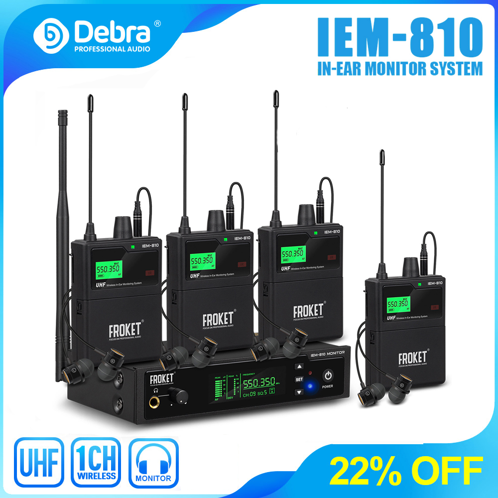 Debra New UHF In-Ear Monitorin – In Ear Monitor Iem Bewertung und Preis