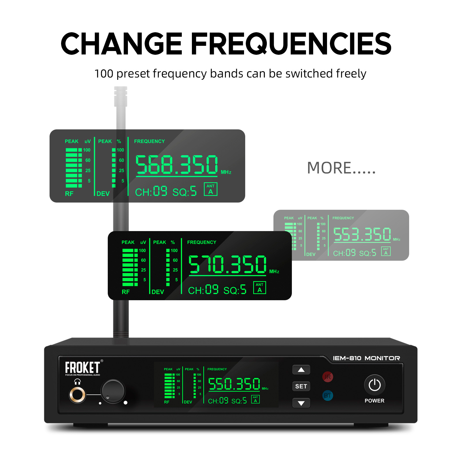 Debra New UHF In-Ear Monitorin – In Ear Monitor Iem Bewertung und Preis
