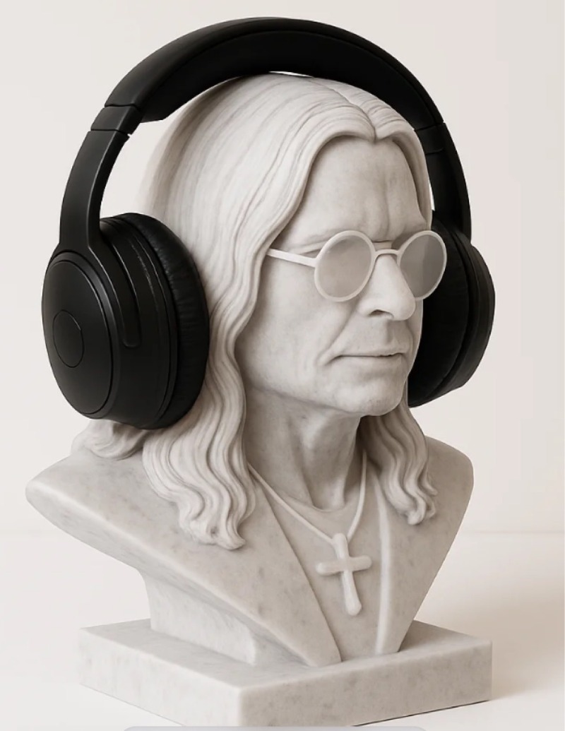 Heavy Metal Rock Legend Inspir – Headphone Stand Desk Bewertung und Preis