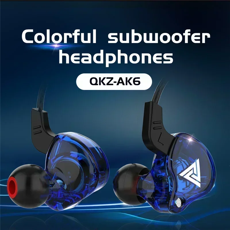 NEW QKZ AK6 Copper Driver HiFi – Wired Earphone Mic Bewertung und Preis