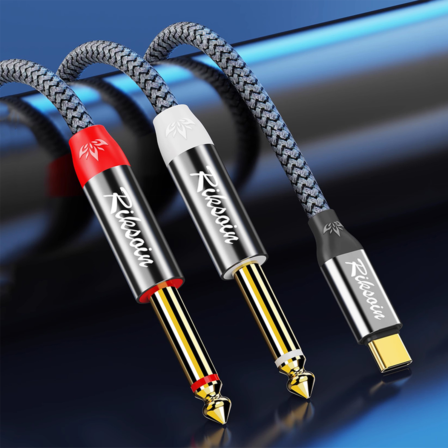 USB Type C to Dual 6.35mm TS A – Audio Splitter Y Bewertung und Preis
