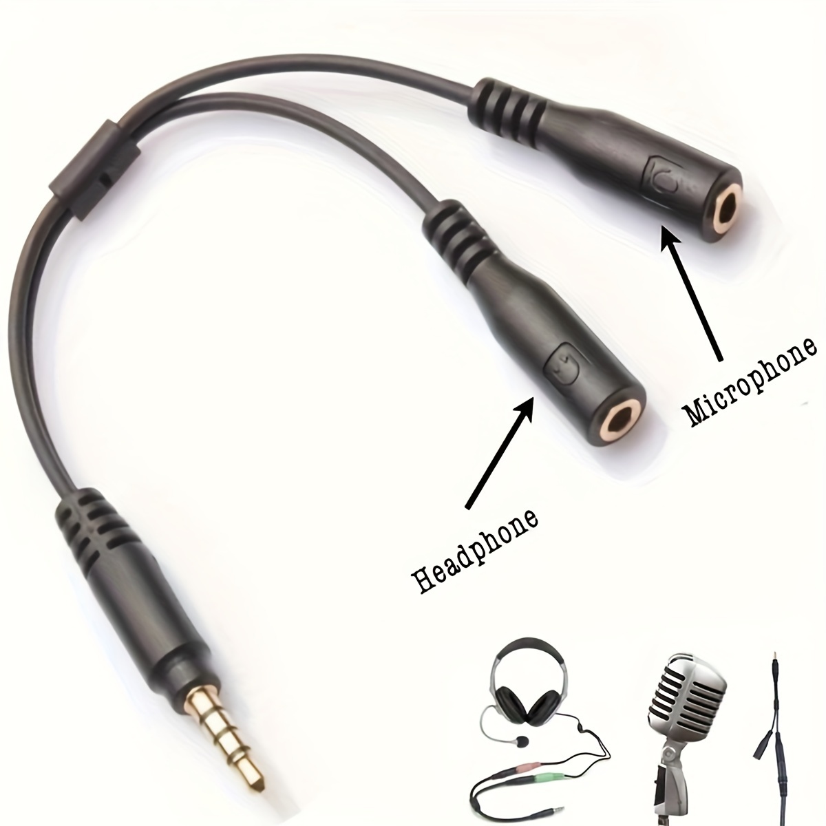 3.5mm Stereo Audio 1Male to 2  – Audio Splitter Y Bewertung und Preis