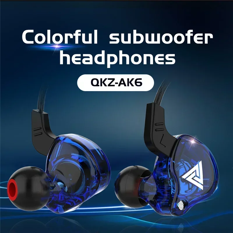 NEW QKZ AK6 Copper Driver HiFi – Wired Earphone Mic Bewertung und Preis