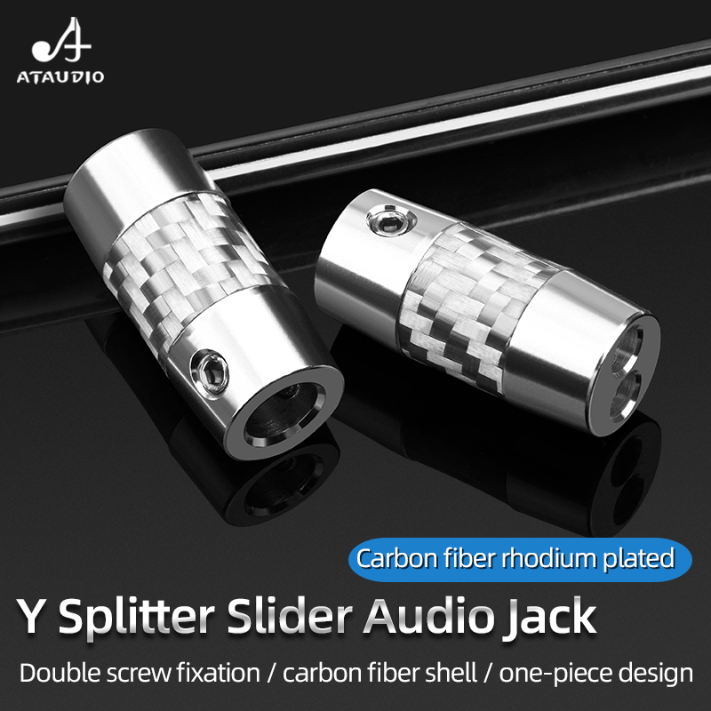 4pcs Carbon Fiber Y Splitter A – Audio Splitter Y Bewertung und Preis