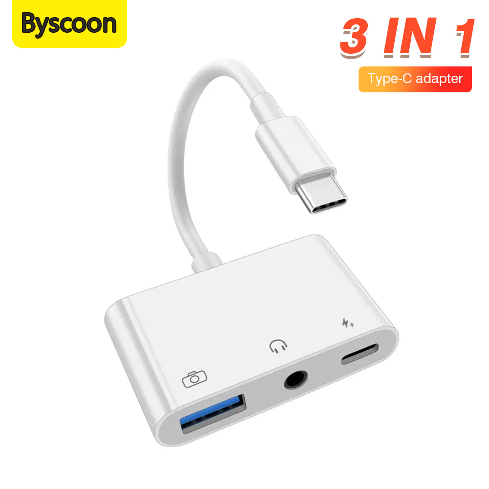 3 in 1 Type C to 3.5mm Jack Ea – Earphone Splitter Jack Bewertung und Preis