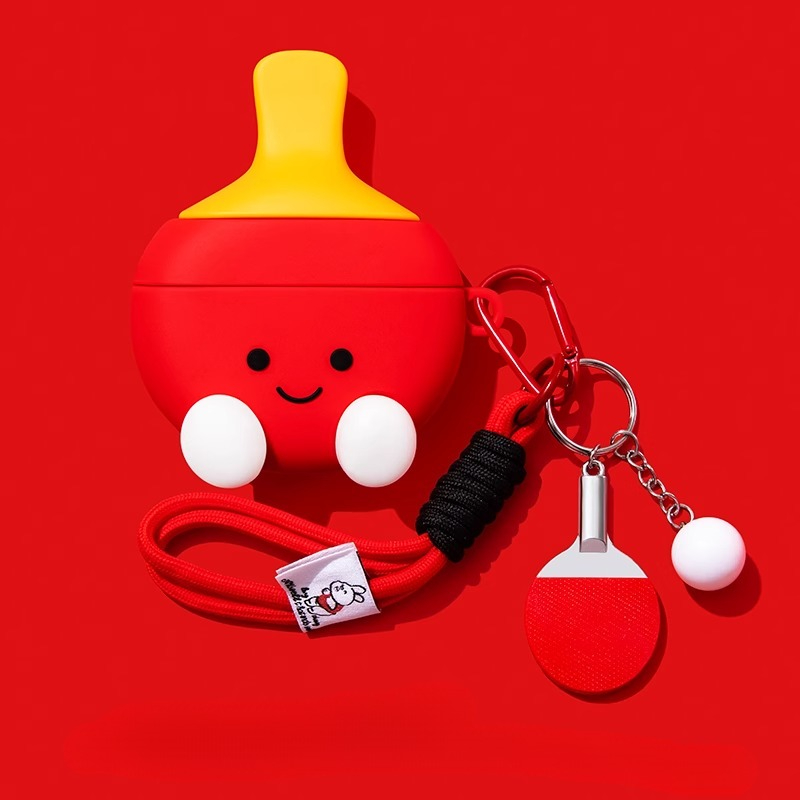 3D Table Tennis Cartoon Cute S – Earbuds Charging Case Bewertung und Preis