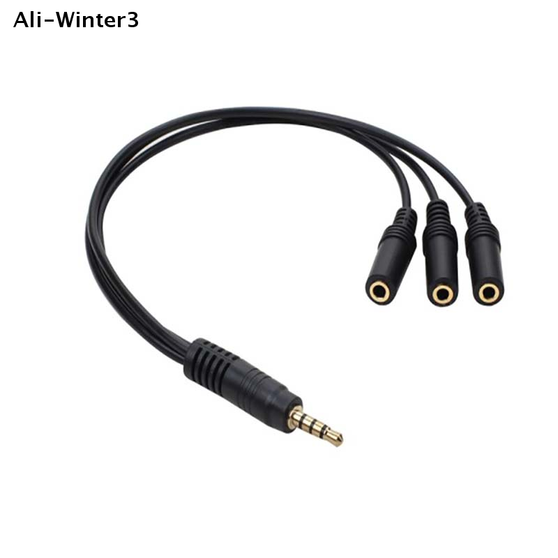 【R】3.5mm 3 Way Port Aux Multi  – Earphone Splitter Jack Bewertung und Preis