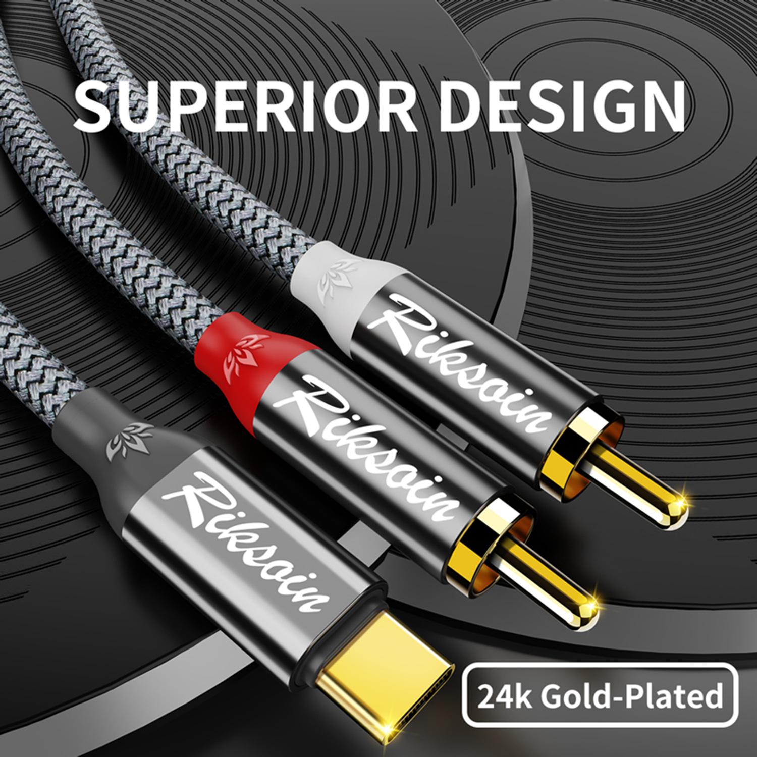 USB C to 2RCA Stereo Cable Y S – Audio Splitter Y Bewertung und Preis