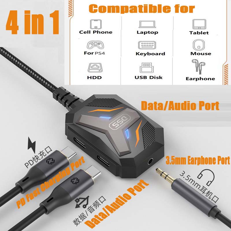 Type C Splitter USB C to 3.5mm – Cable Extension 3.5 Bewertung und Preis
