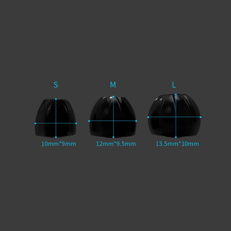 3Pairs In-Ear Earcaps For KZ E – Silicone Ear Tip Replacement Bewertung und Preis