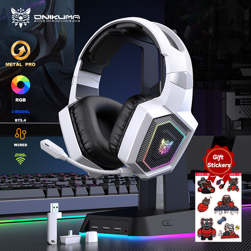 ONIKUMA 2.4GHz Wireless Gaming – Gaming Headset Rgb Bewertung und Preis