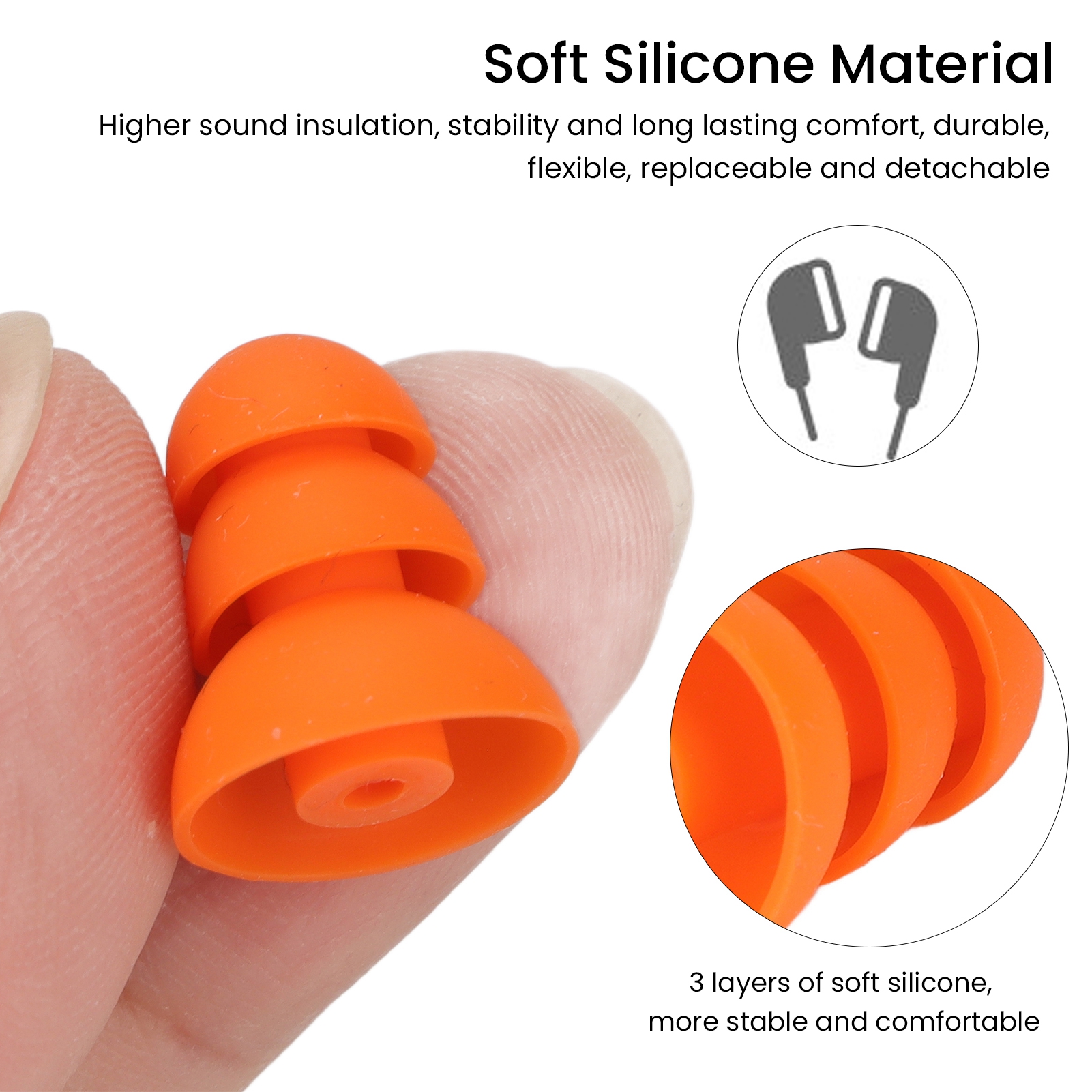 Silicone Eartips Comfort Repla – Silicone Ear Tip Replacement Bewertung und Preis