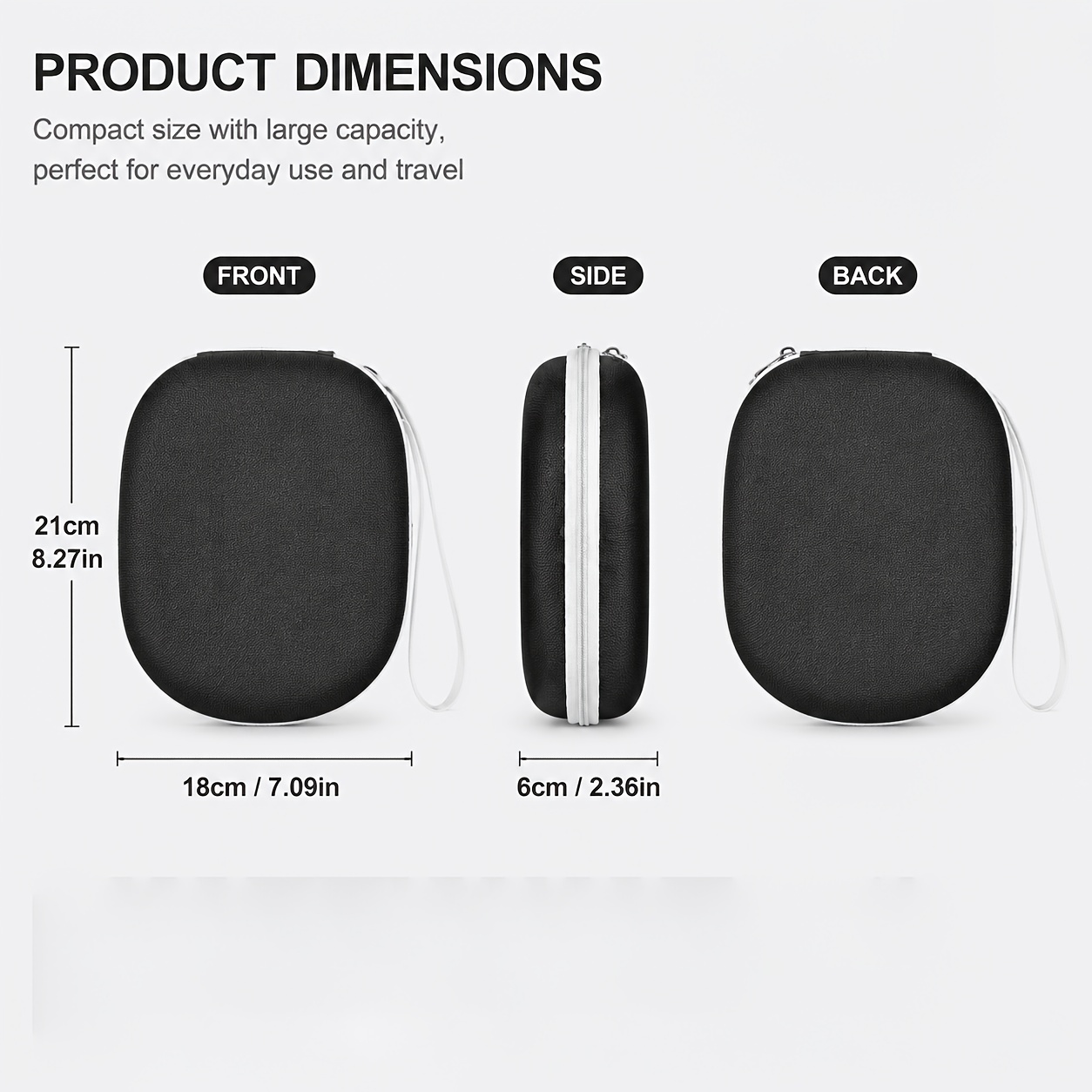 Portable Headphone Storage Cas – Headphone Case Hard Bewertung und Preis
