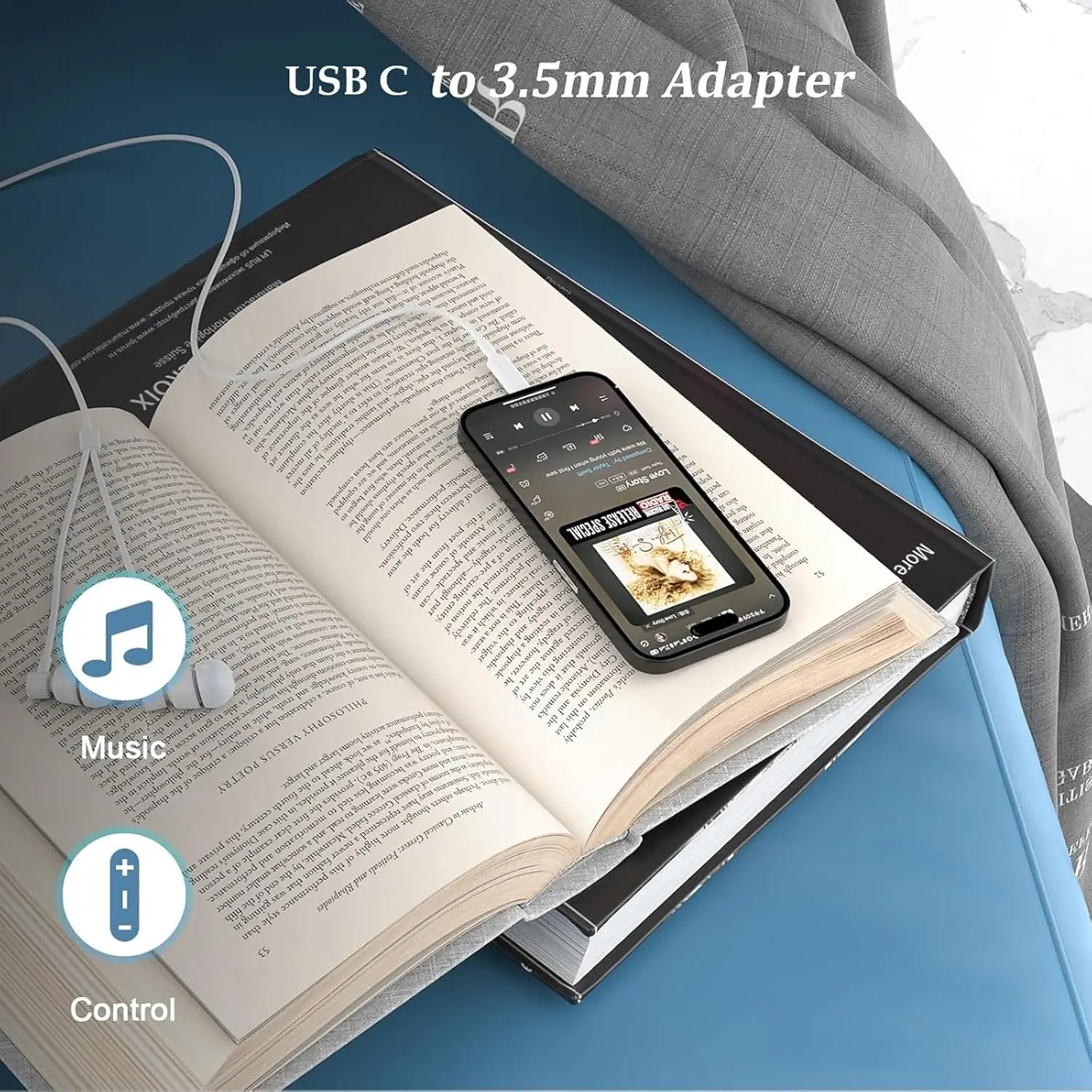 USB C to 3.5mm Earphone Adapte – Usb C Earphone Bewertung und Preis