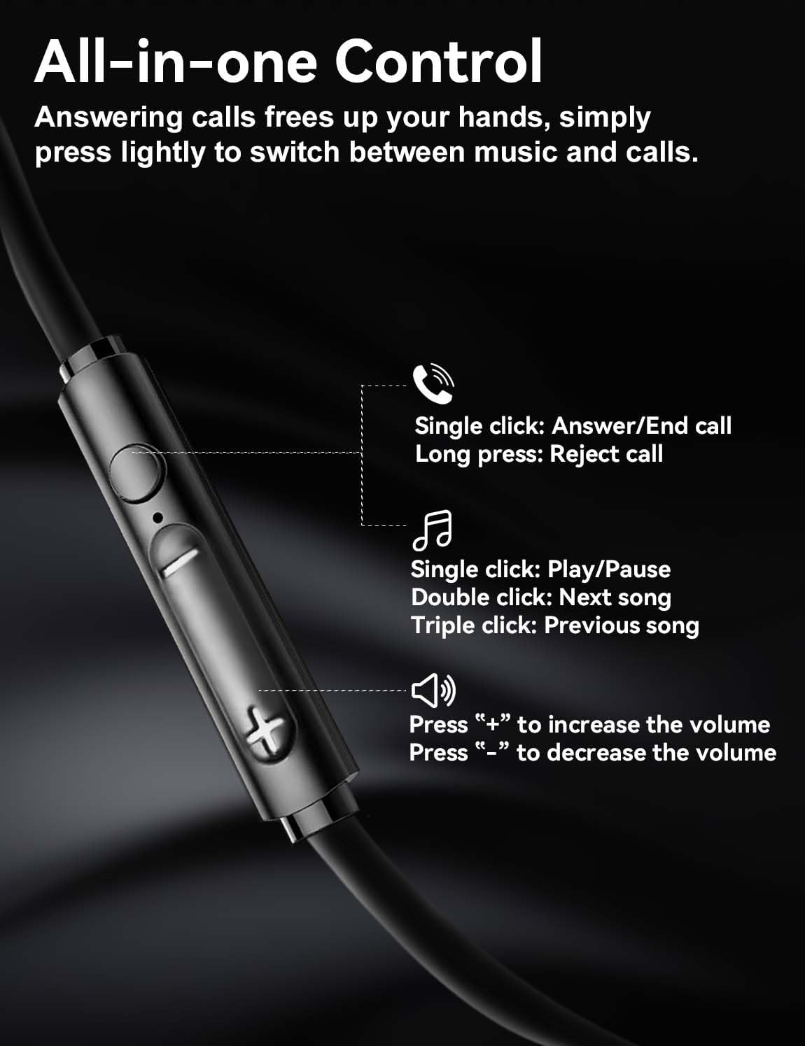 USB C Wired Headphones with Mi – Wired Earphone Mic Bewertung und Preis