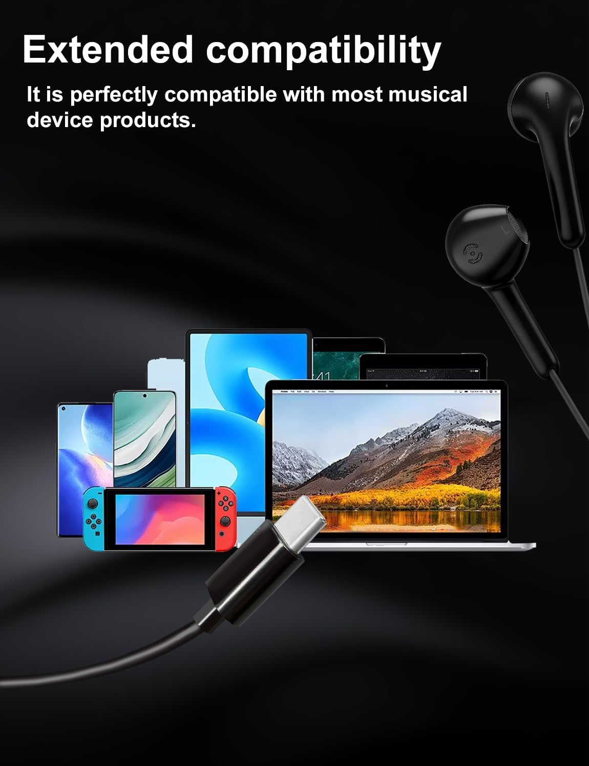 USB C Wired Headphones with Mi – Wired Earphone Mic Bewertung und Preis