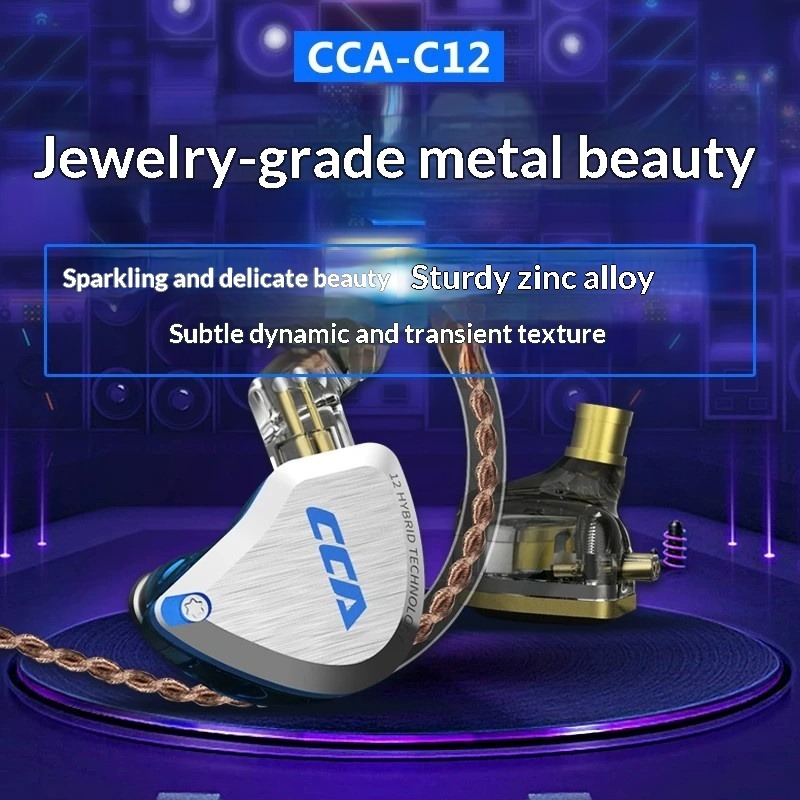CCA C12 Earphones Hi-Fi Audiop – Audiophile Headphone Wired Bewertung und Preis