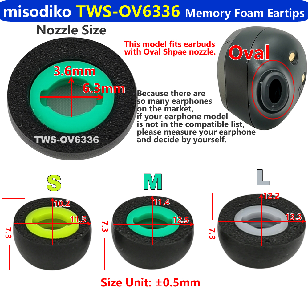 misodiko Upgraded Oval Memory  – Wireless Earbuds Tws Bewertung und Preis