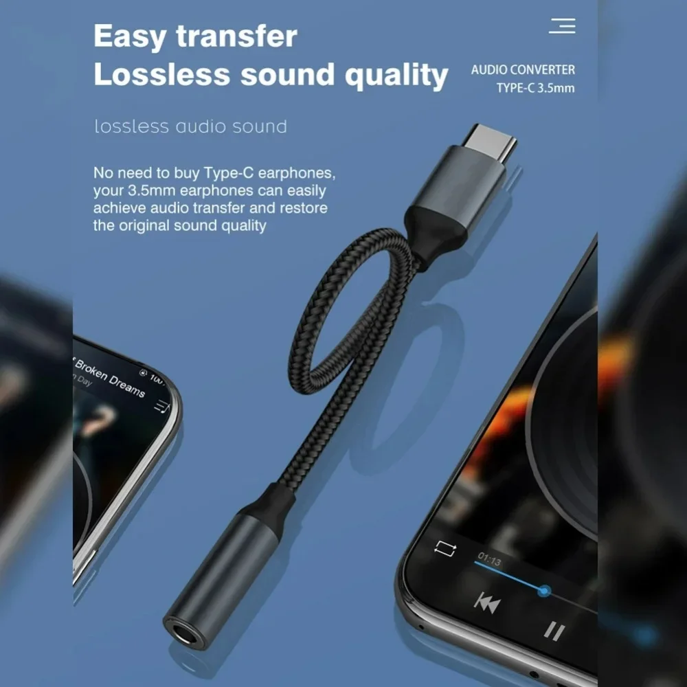 USB C 3.5mm Audio Adapter USB  – Audiophile Headphone Wired Bewertung und Preis