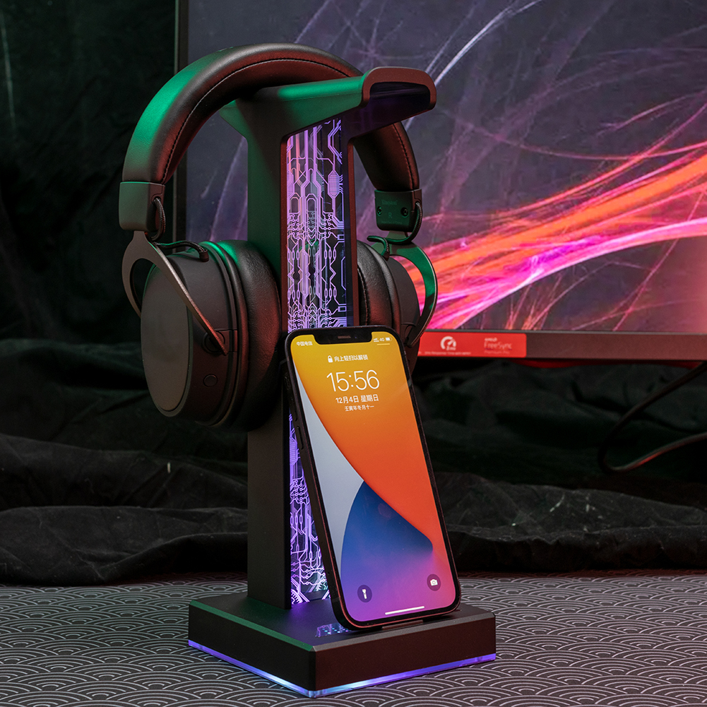 RGB Gaming Headphone Stand Dua – Headphone Stand Desk Bewertung und Preis