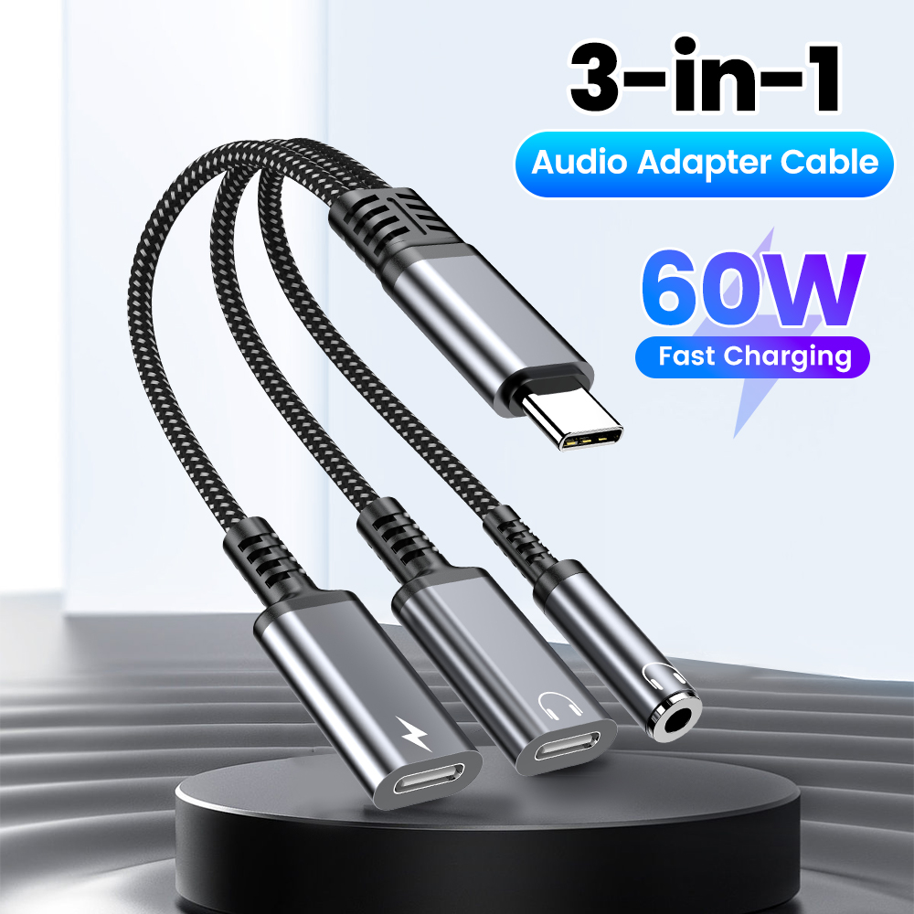 Type C Audio Adapter Cable 3in – Earphone Splitter Jack Bewertung und Preis