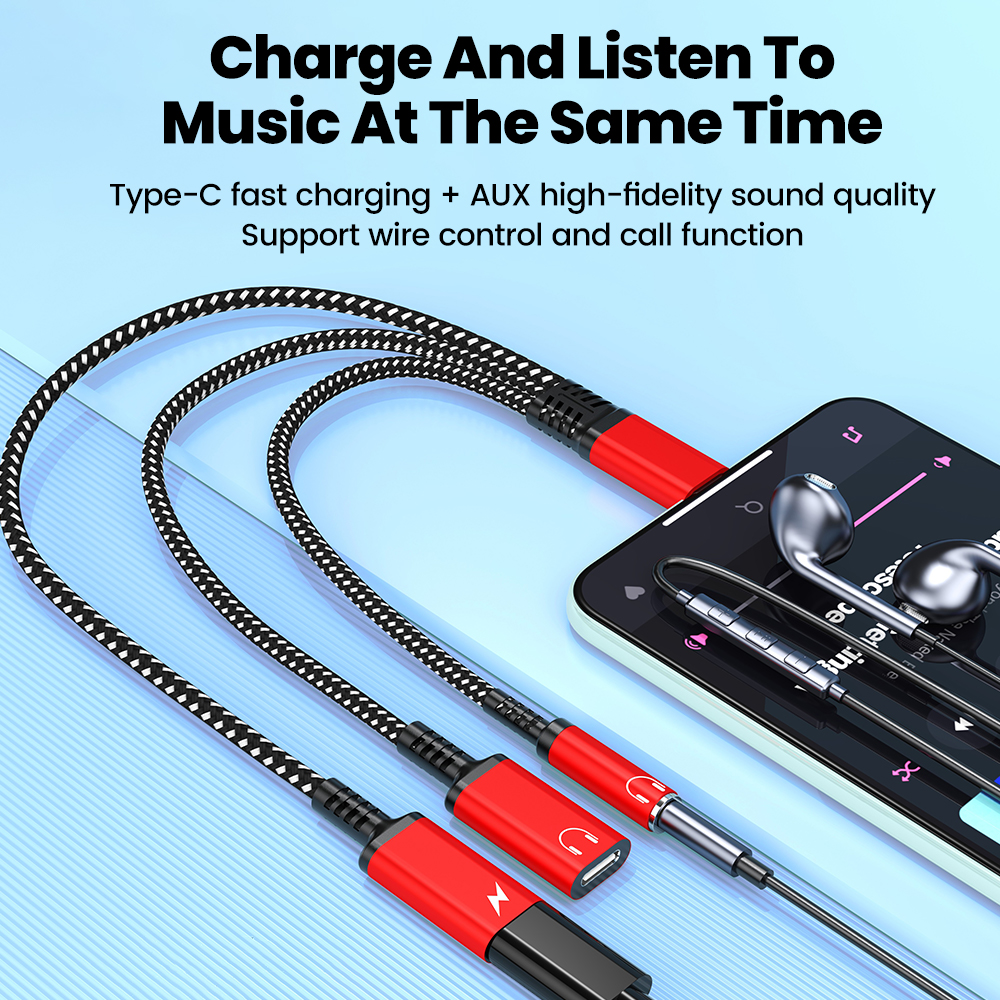 Type C Audio Adapter Cable 3in – Earphone Splitter Jack Bewertung und Preis