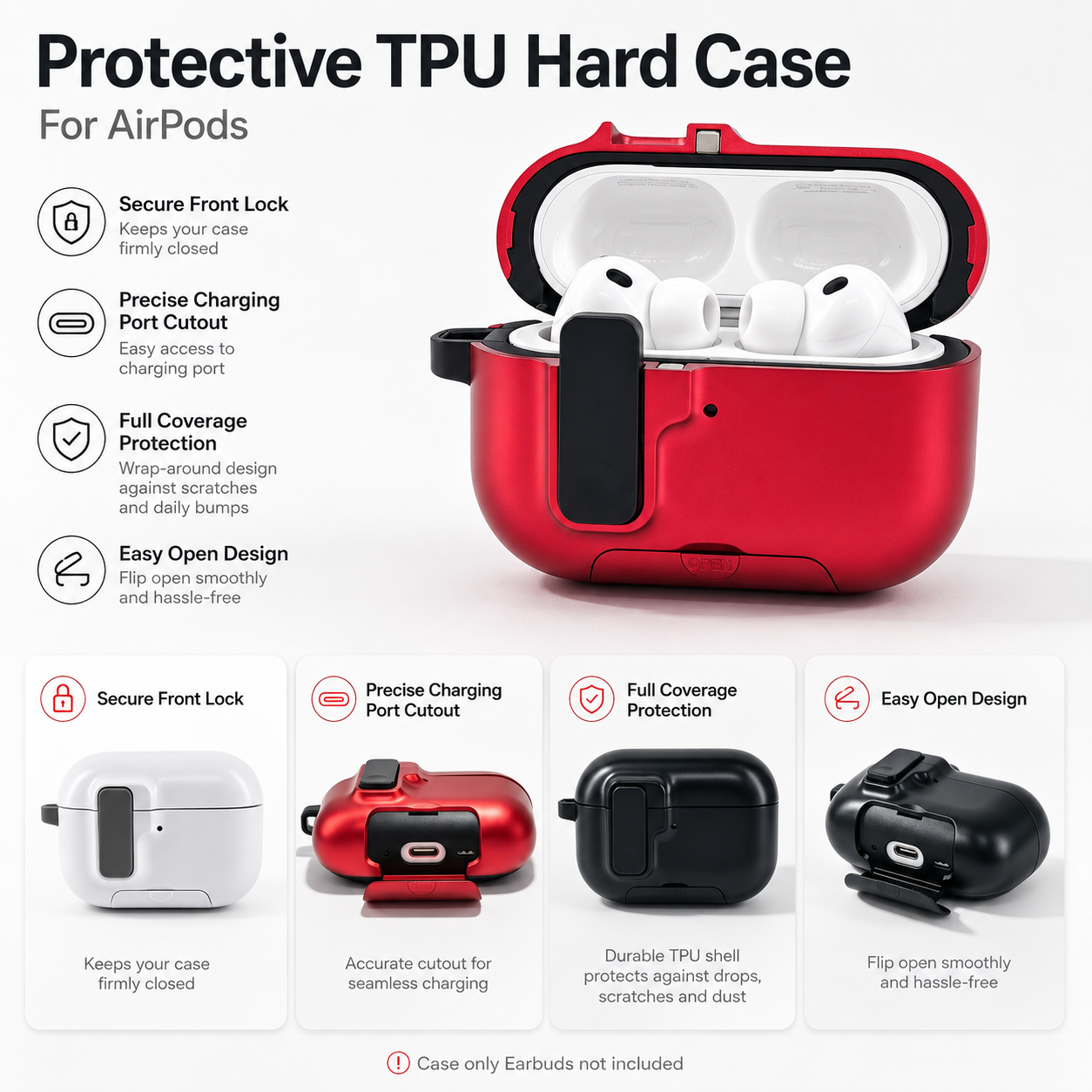 For AirPods Hard Case for Pro3 – Headphone Case Hard Bewertung und Preis