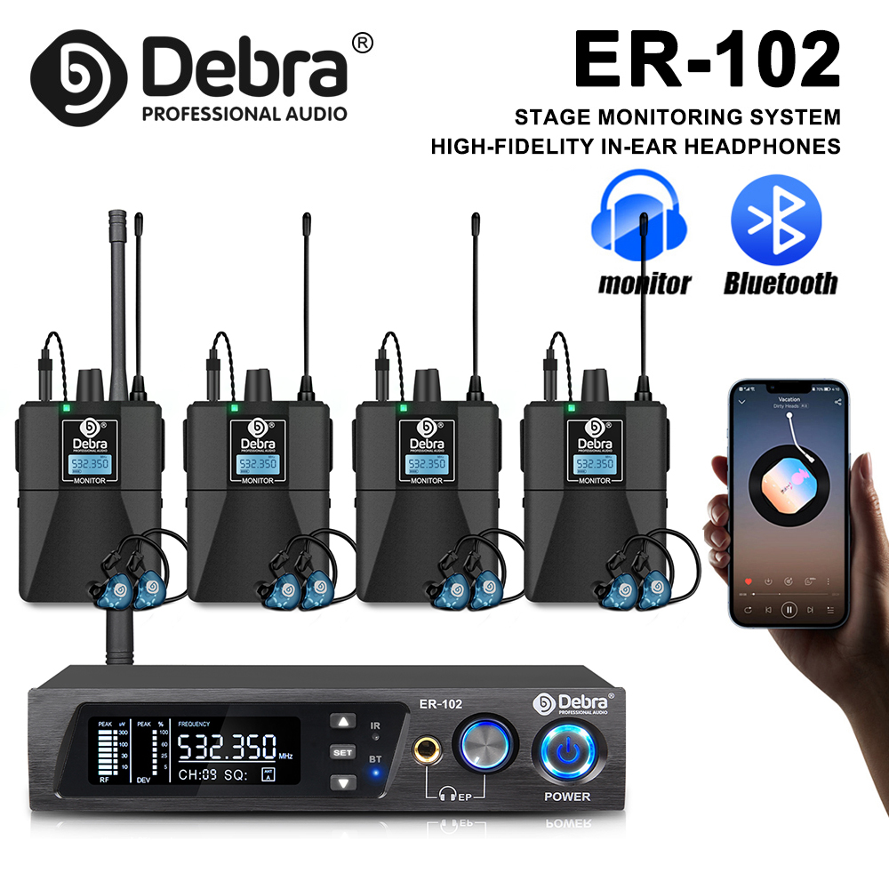 Debra ER-102 UHF IEM In Ear St – In Ear Monitor Iem Bewertung und Preis
