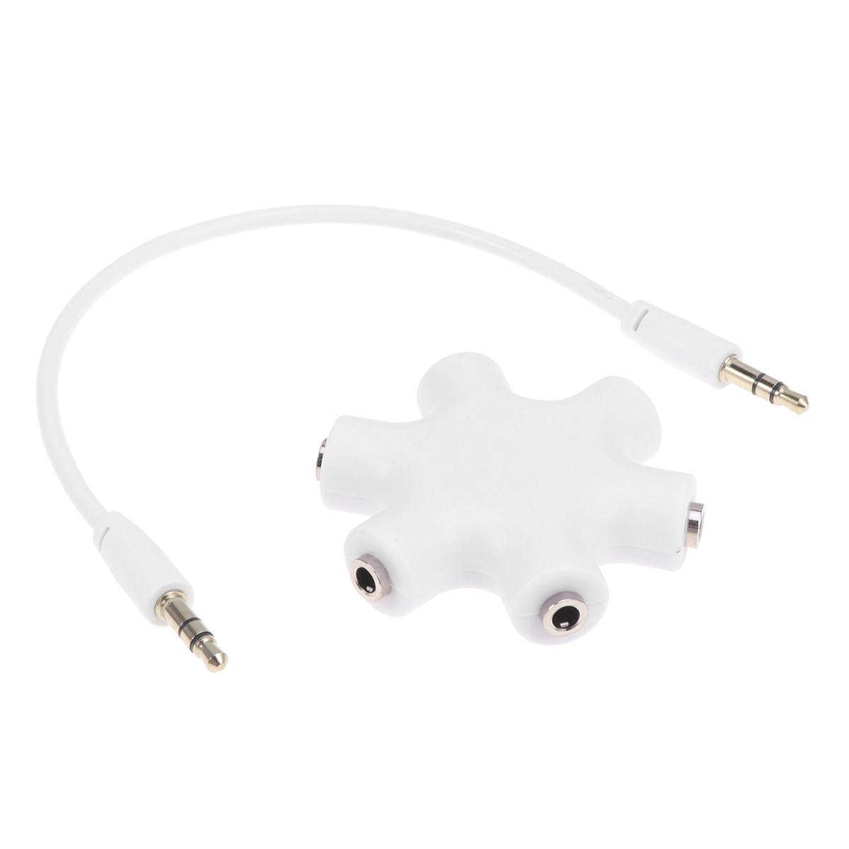 5 Way Hexangular Headphone Spl – Earphone Splitter Jack Bewertung und Preis